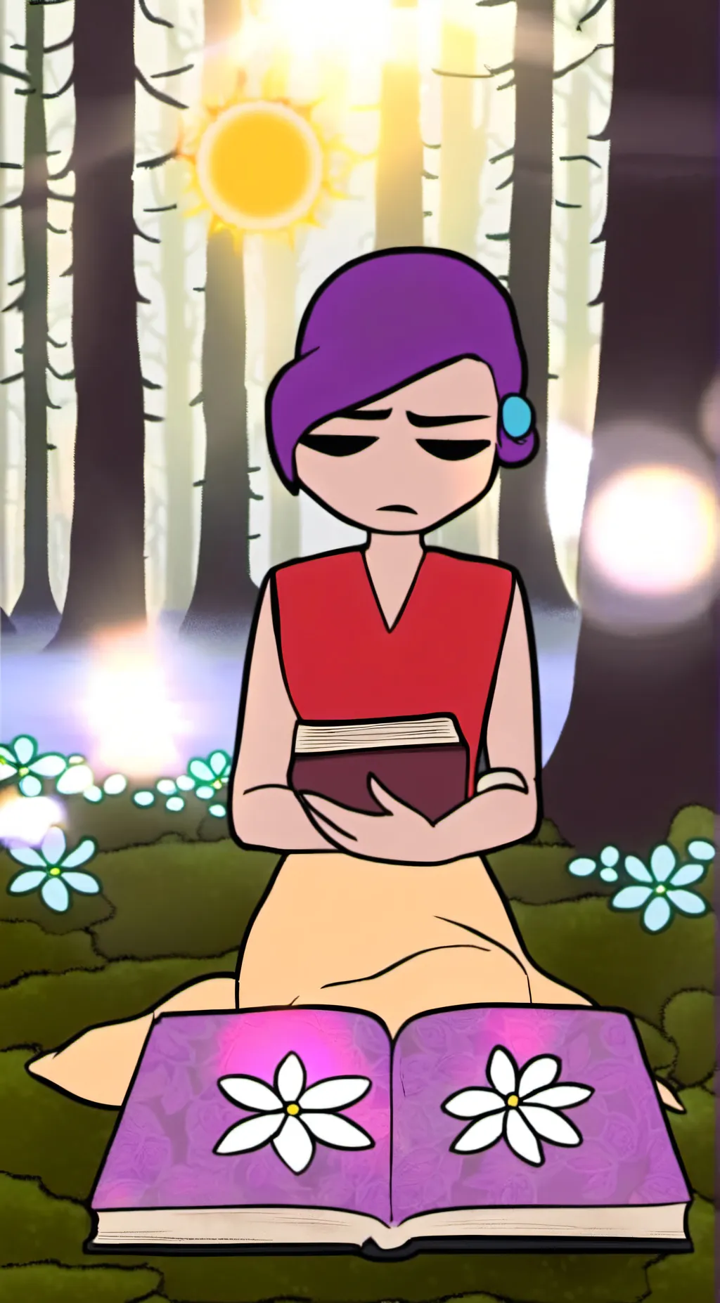 ai character: Roro  background