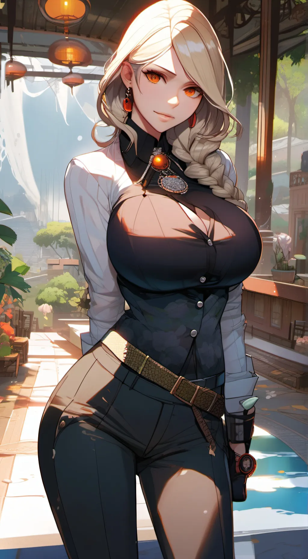 ai character: Jessica  background