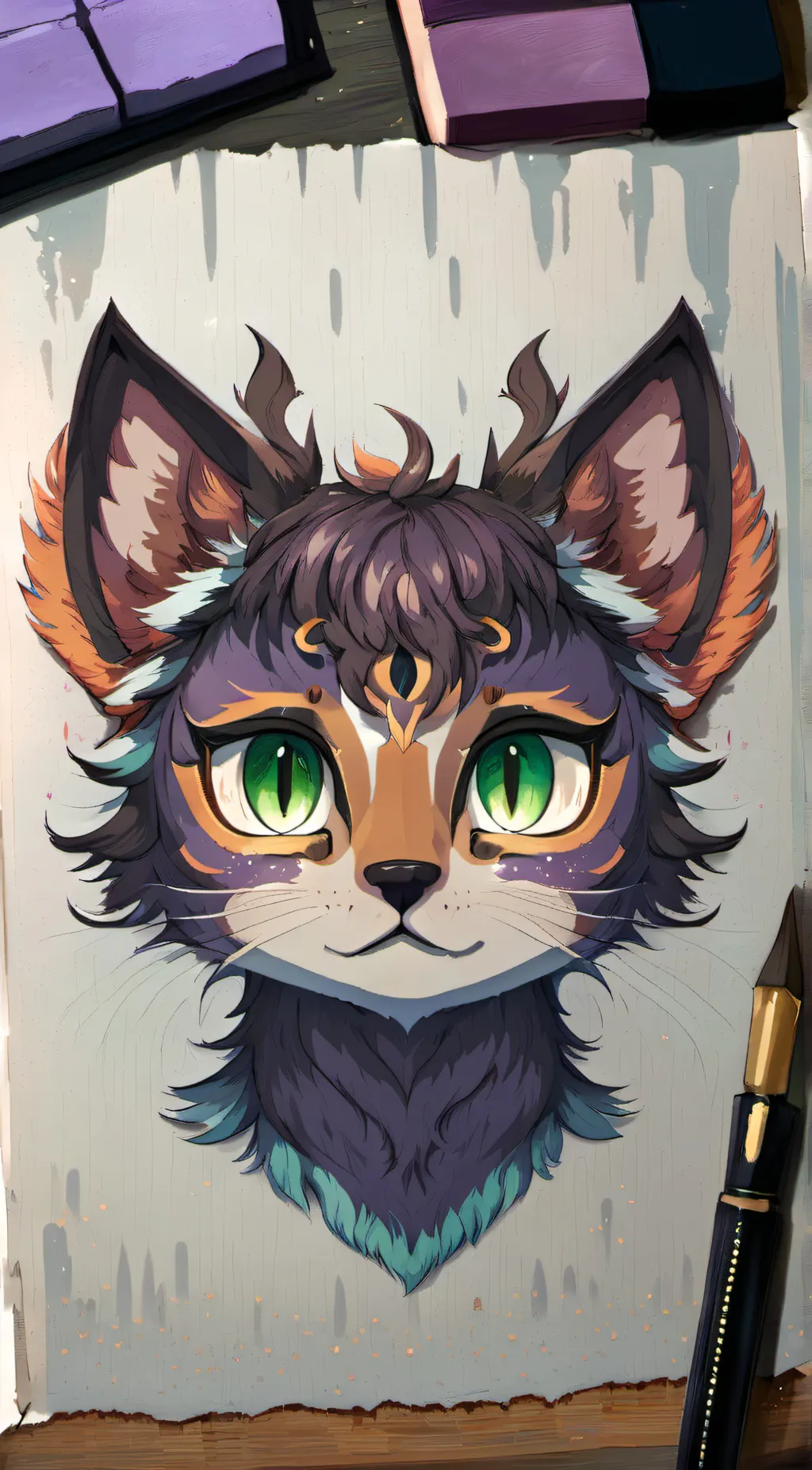 ai character: Eva background