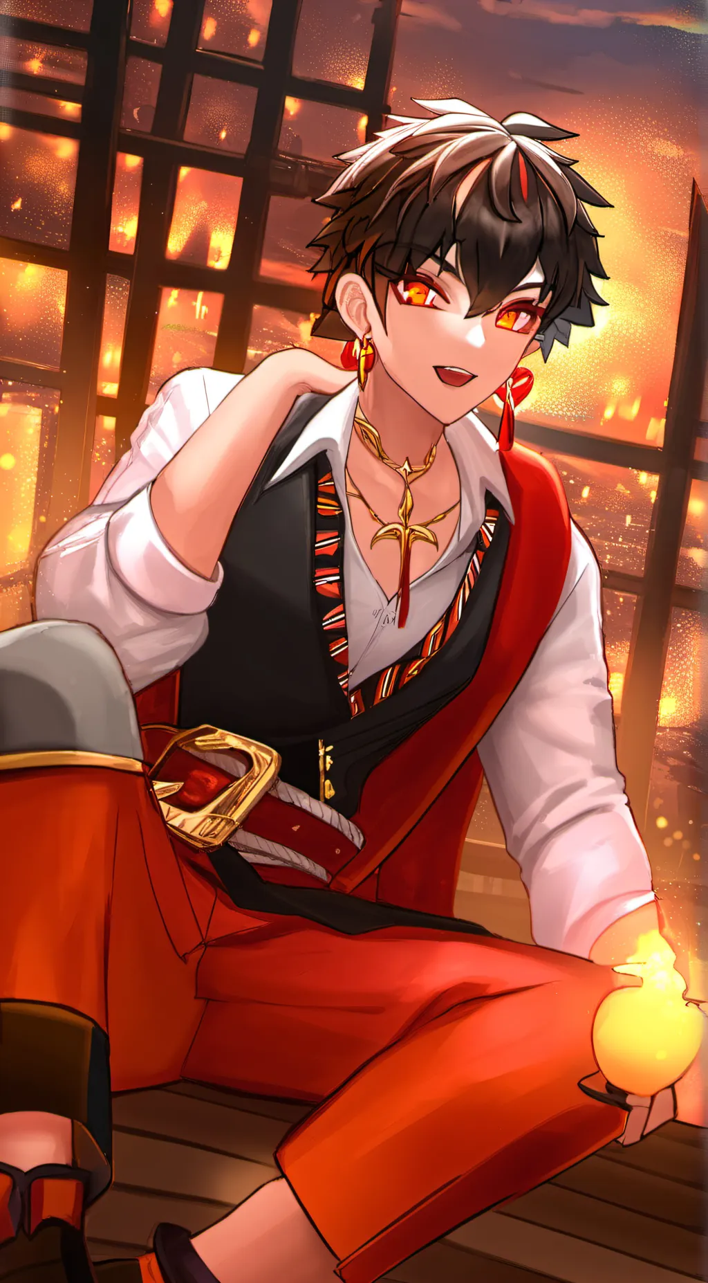 ai character: Geo background