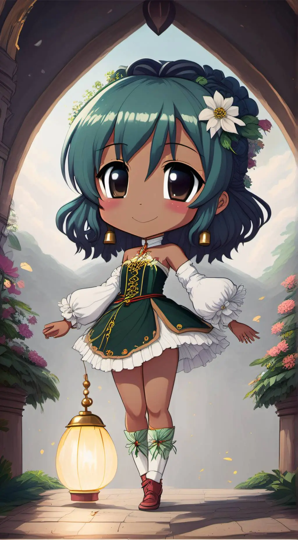 ai character: Jade background