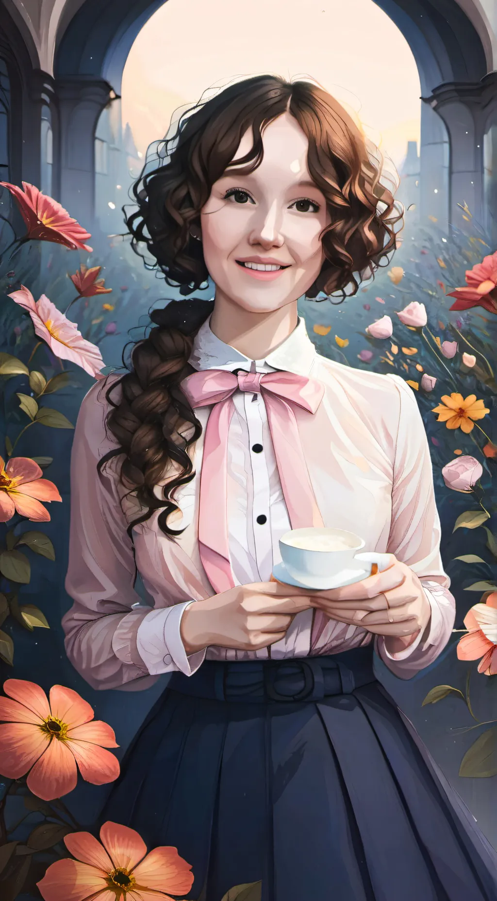 ai character: caileigh  background