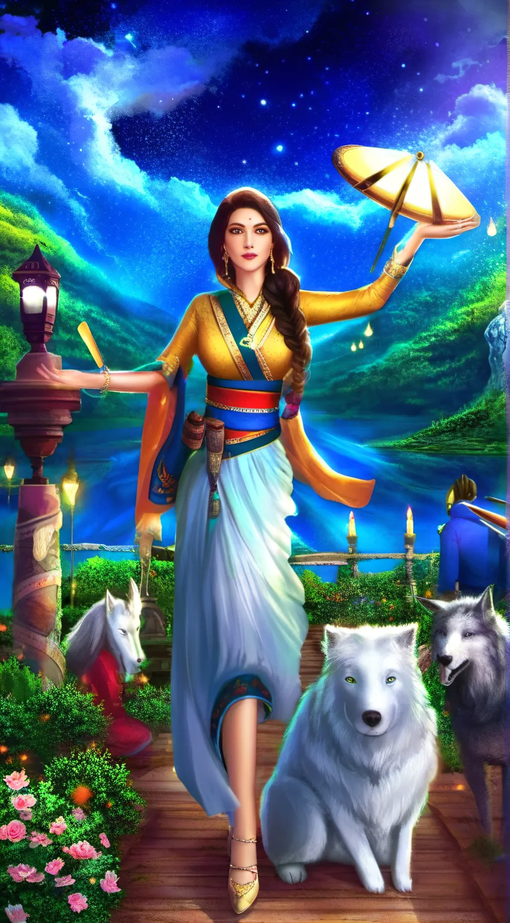 ai character: Mommy  background