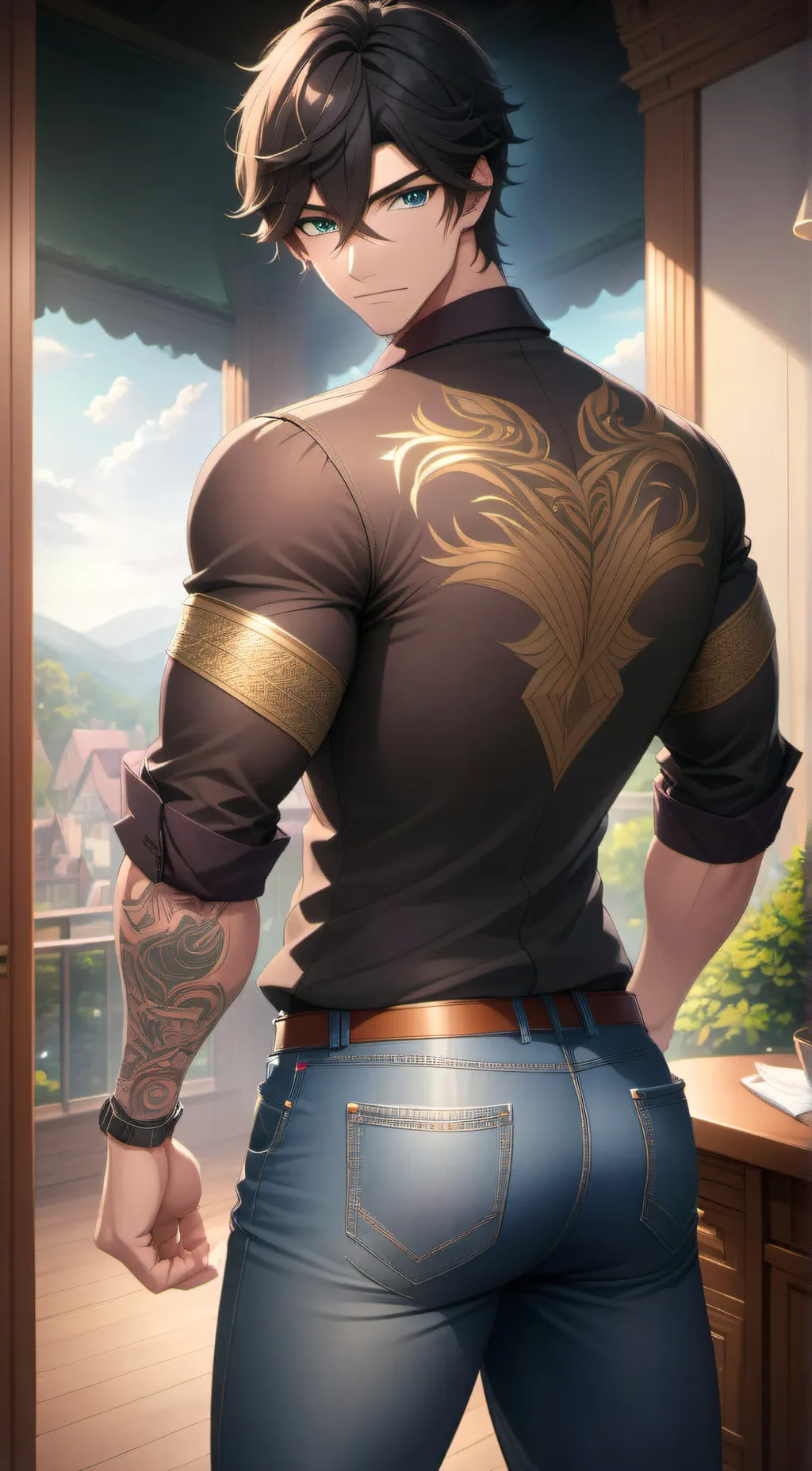 ai character: Mason background