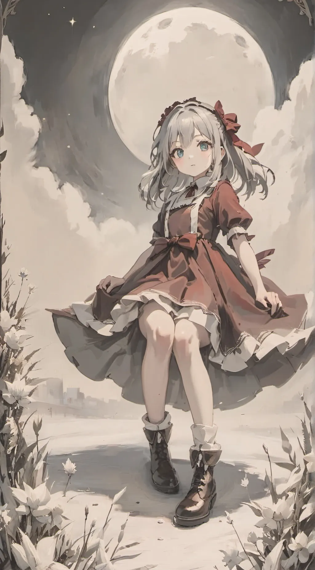 ai character: Abby  background