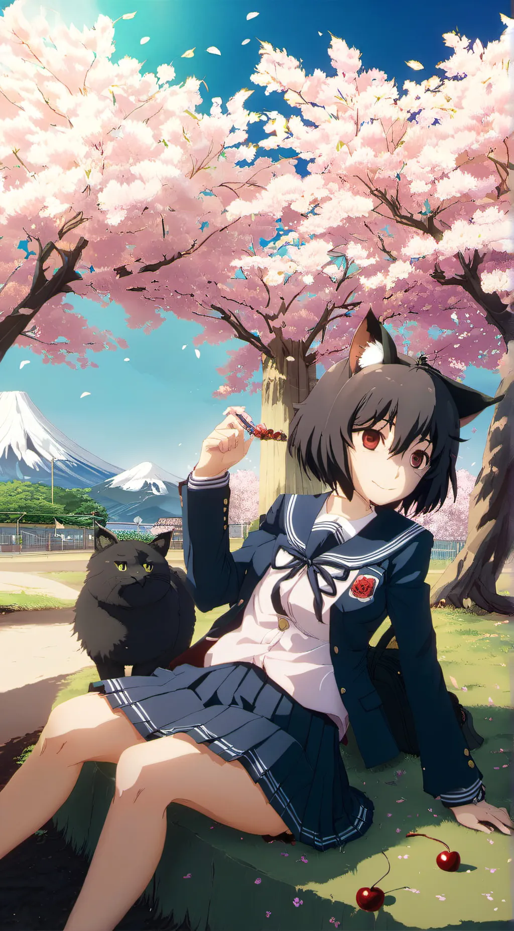 ai character: Hana background