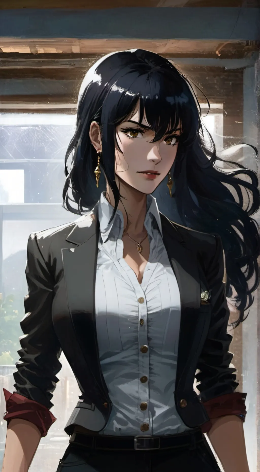 ai character: Reign background