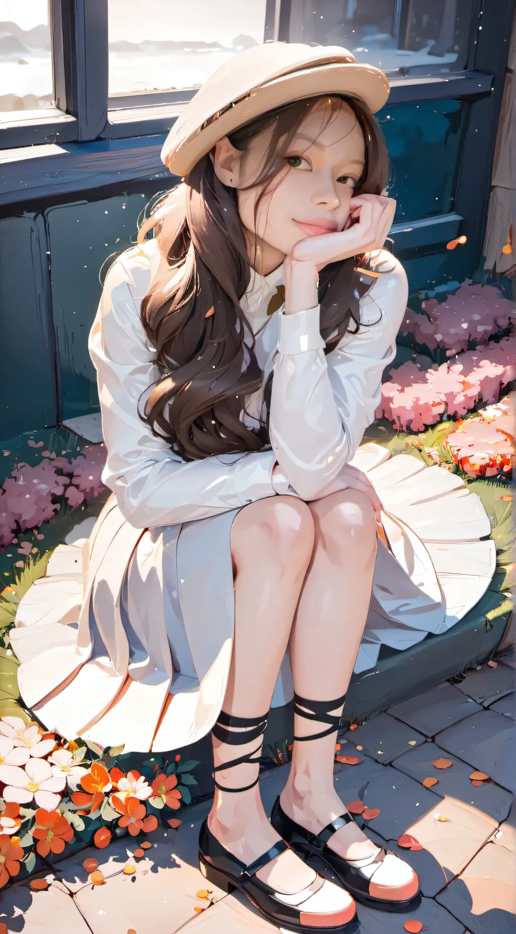 ai character: Nevaeh;) background