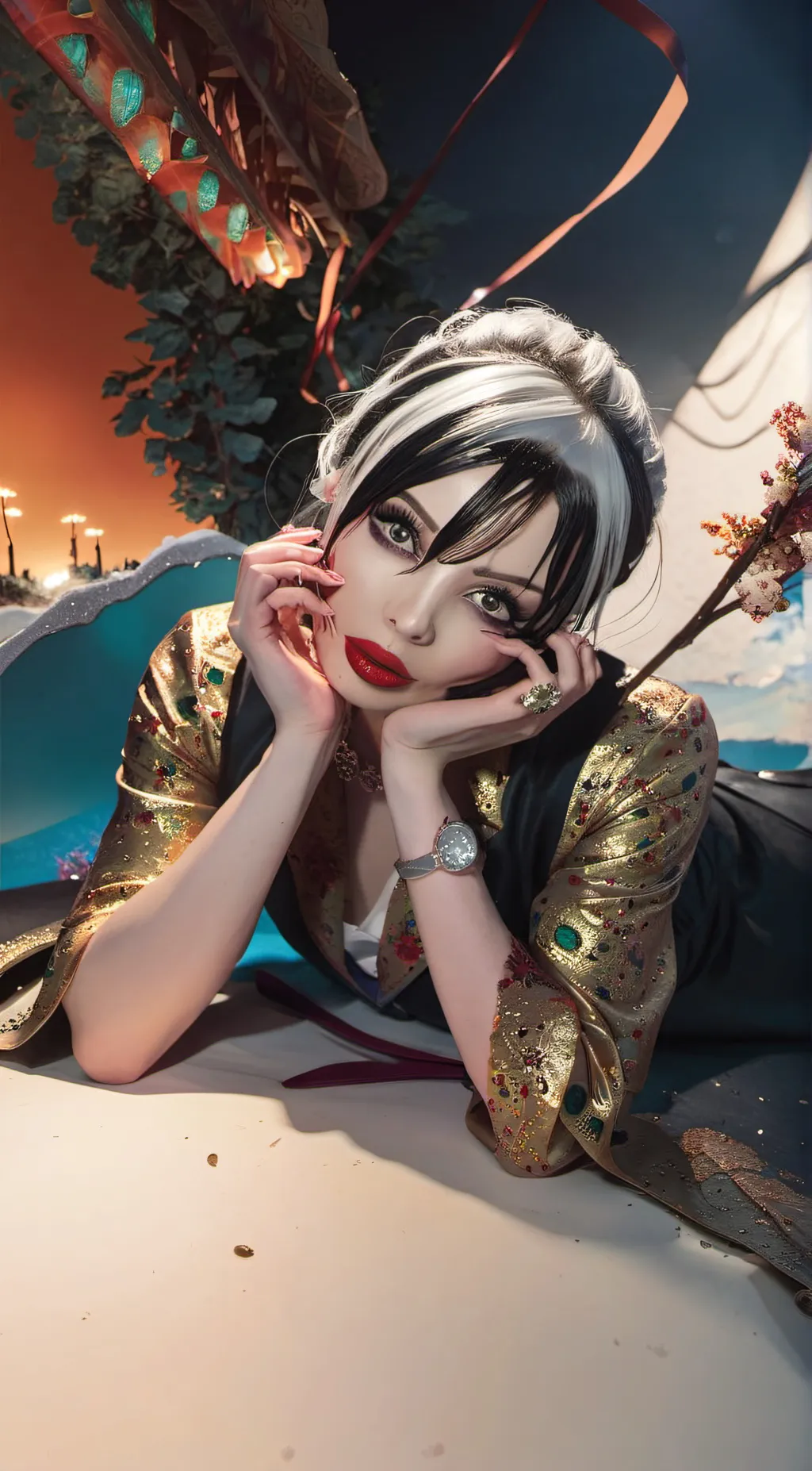 ai character: cruela2.0 background