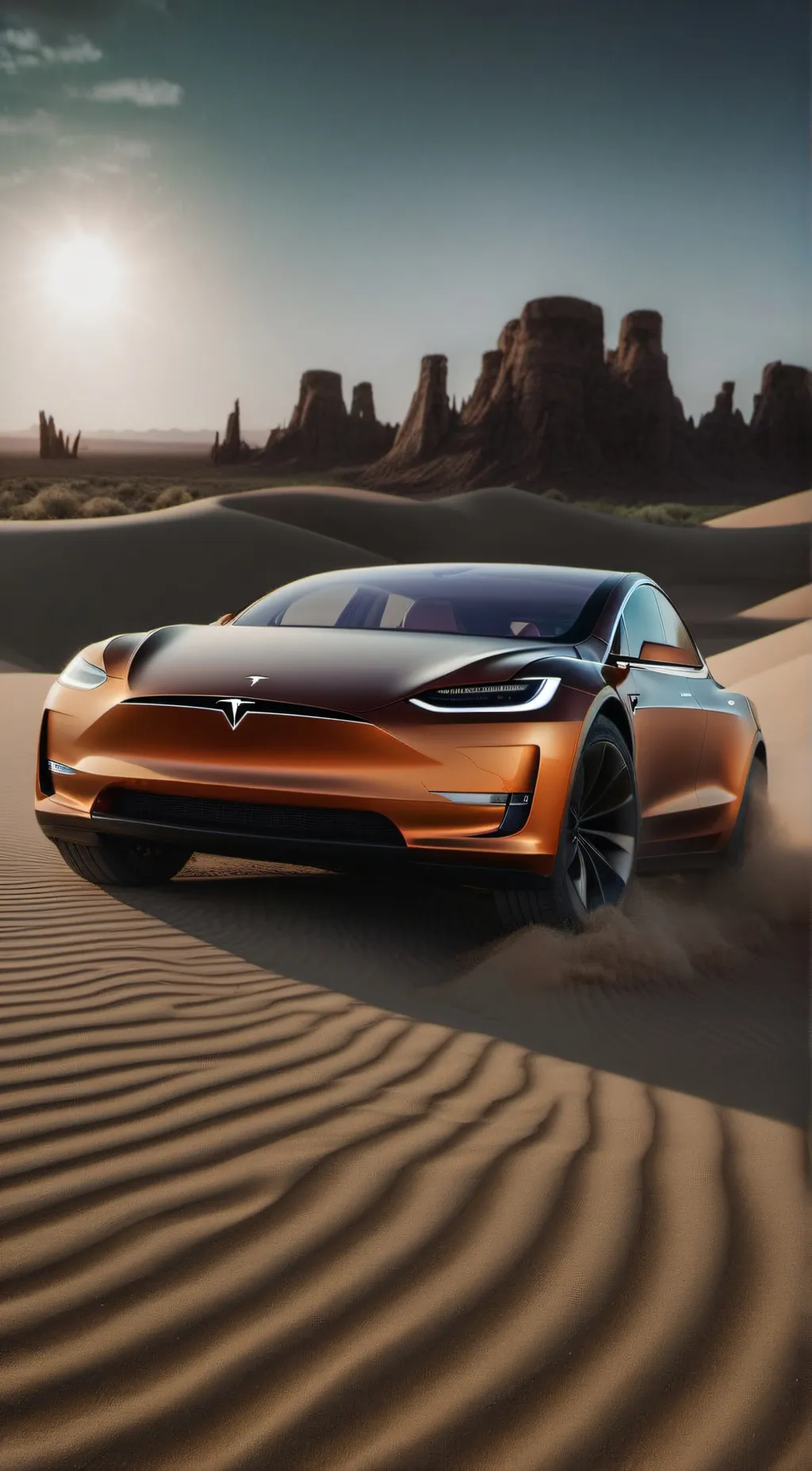 Talkie AI - Chat with Tesla model x 