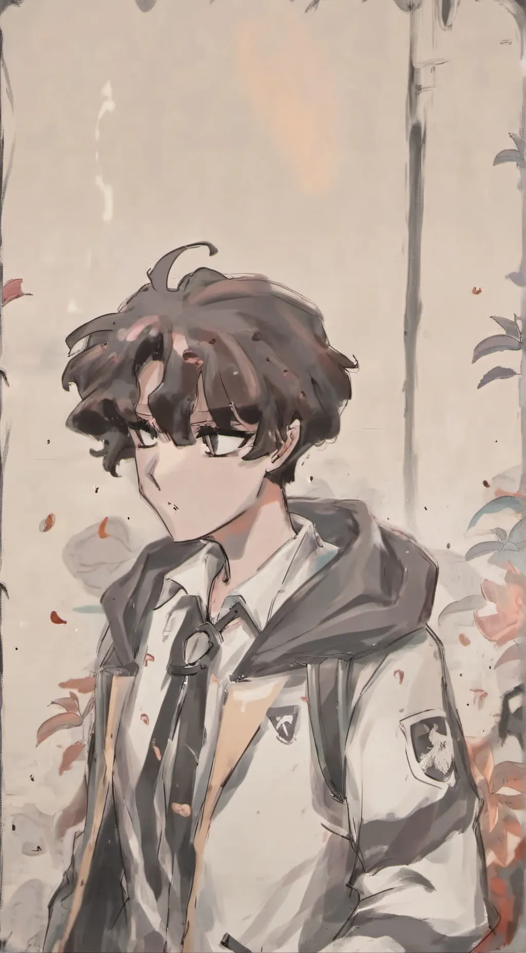 ai character: Alex Bateman  background