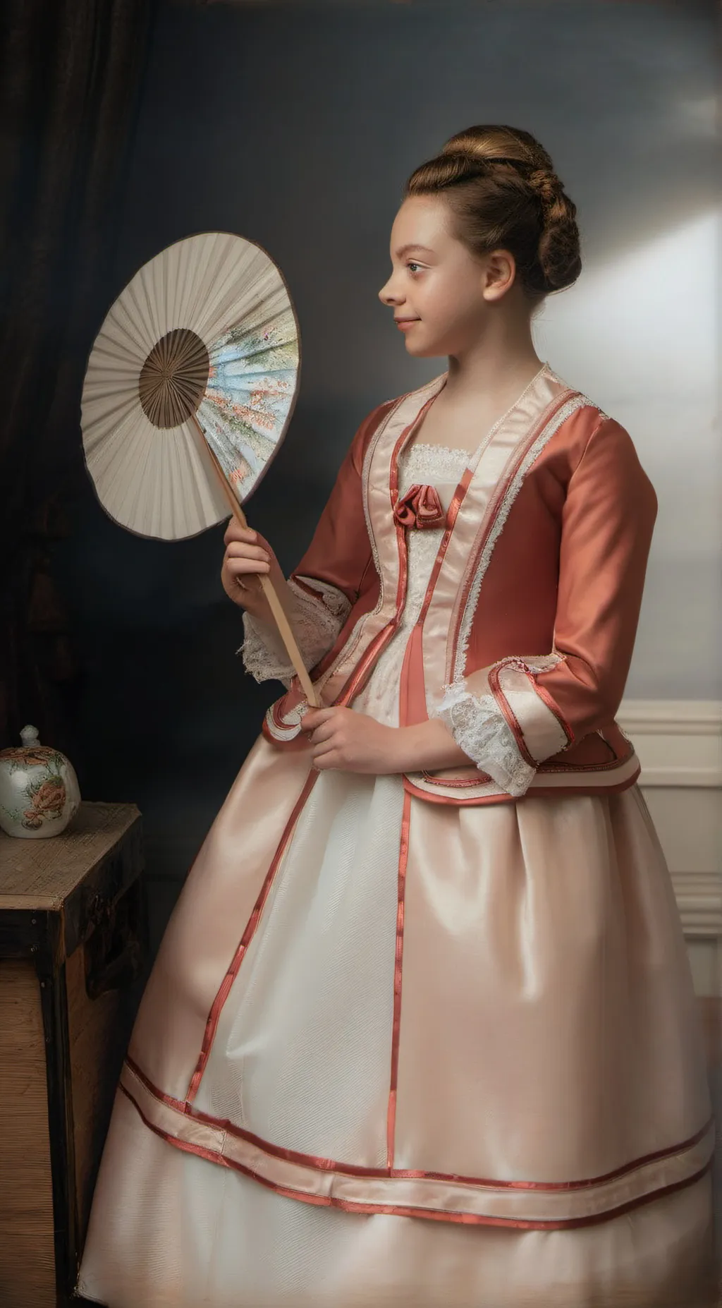 ai character: Queen Charlotte background