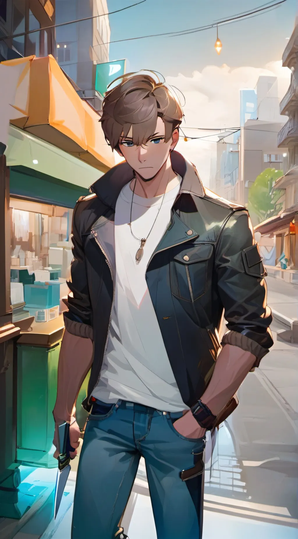 ai character: jacey  background