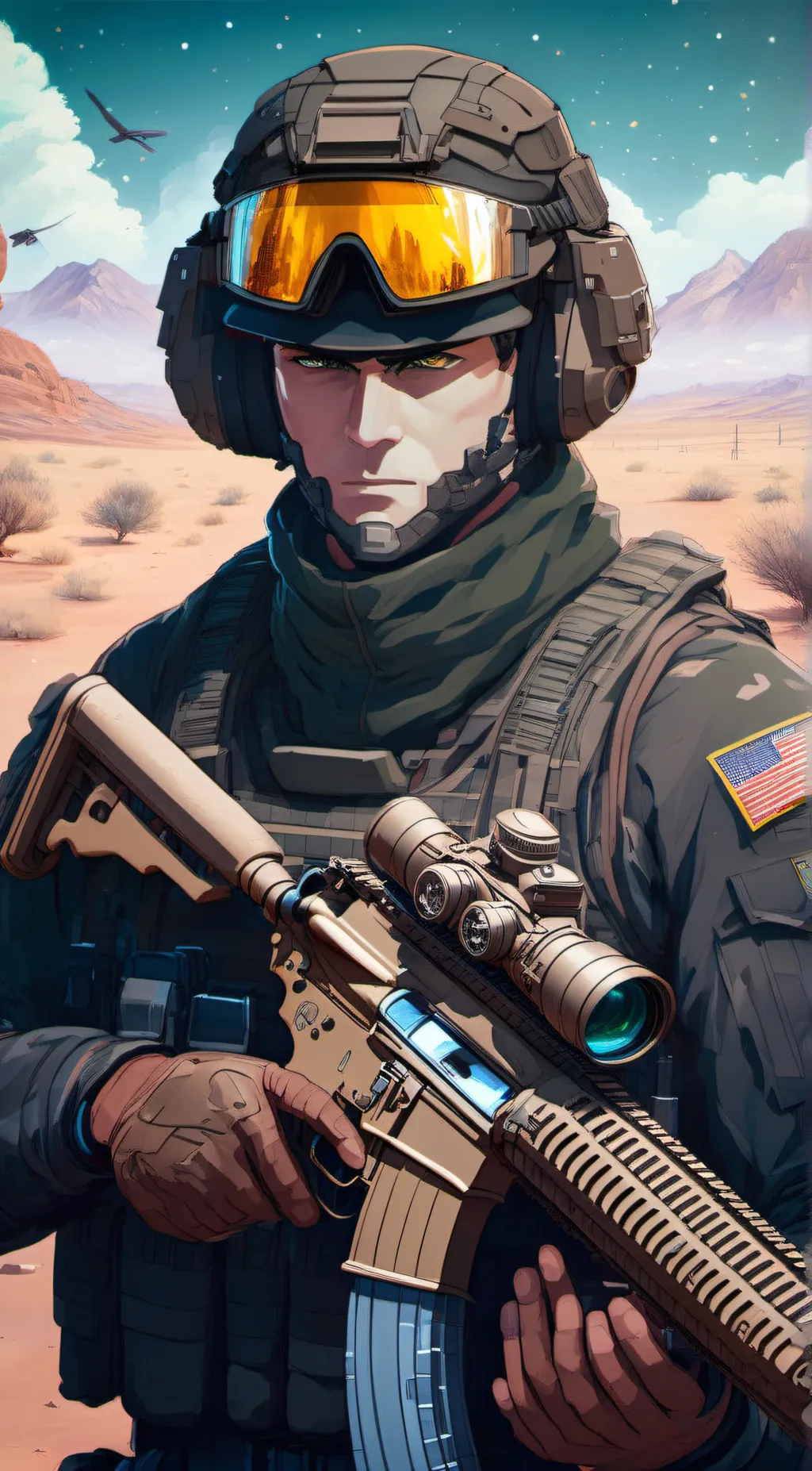 ai character: alpha-2-1 *nomad* background