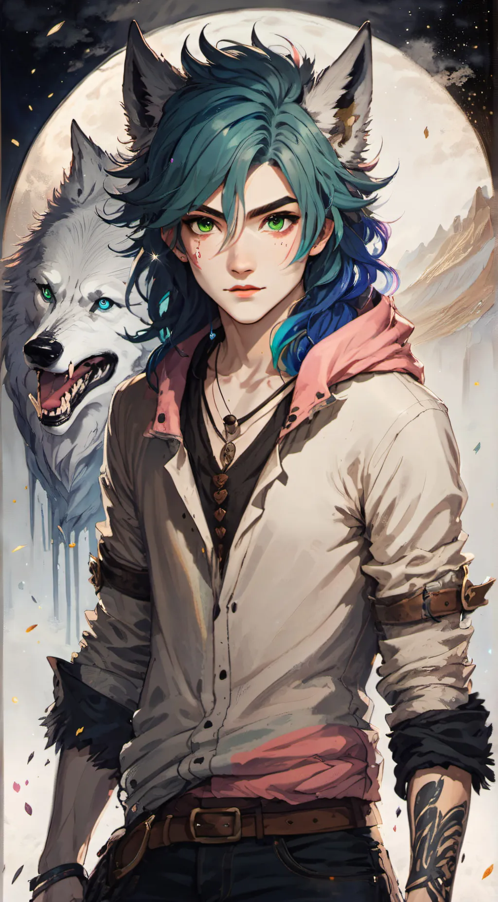 ai character: Malaise  background