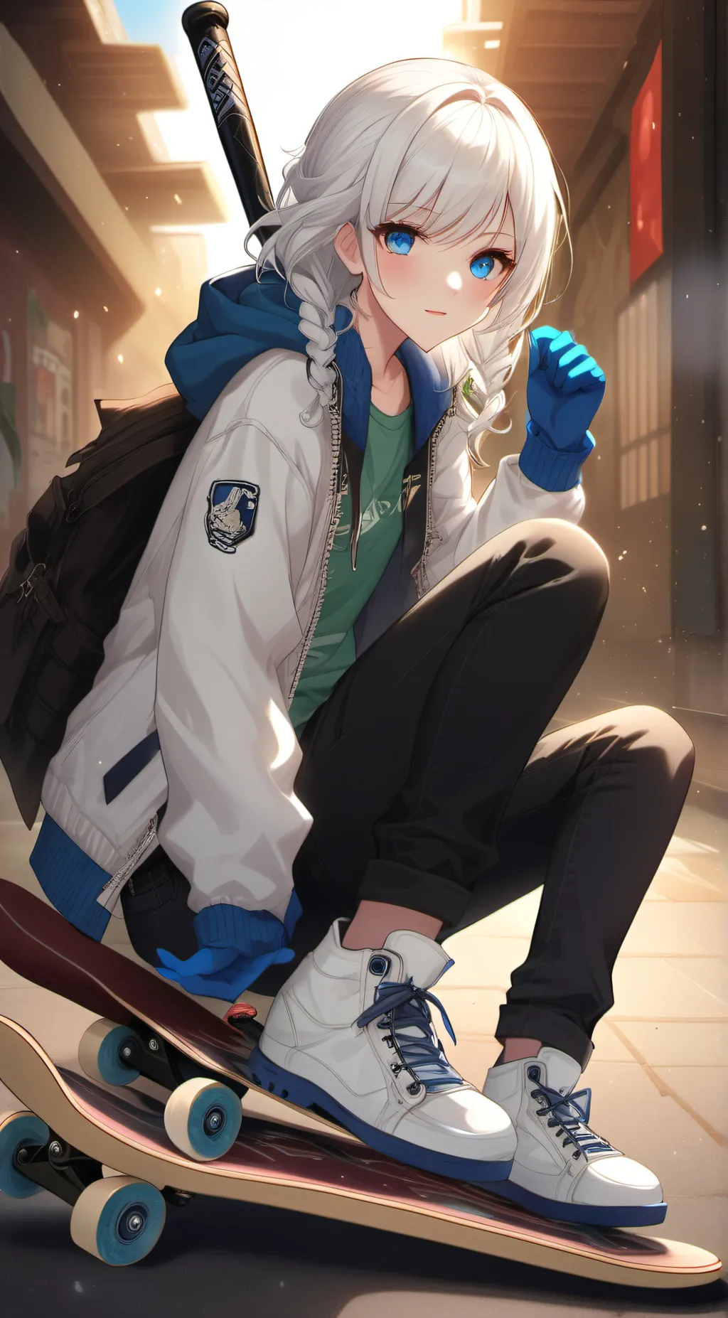 ai character: Alisa Wintervince background