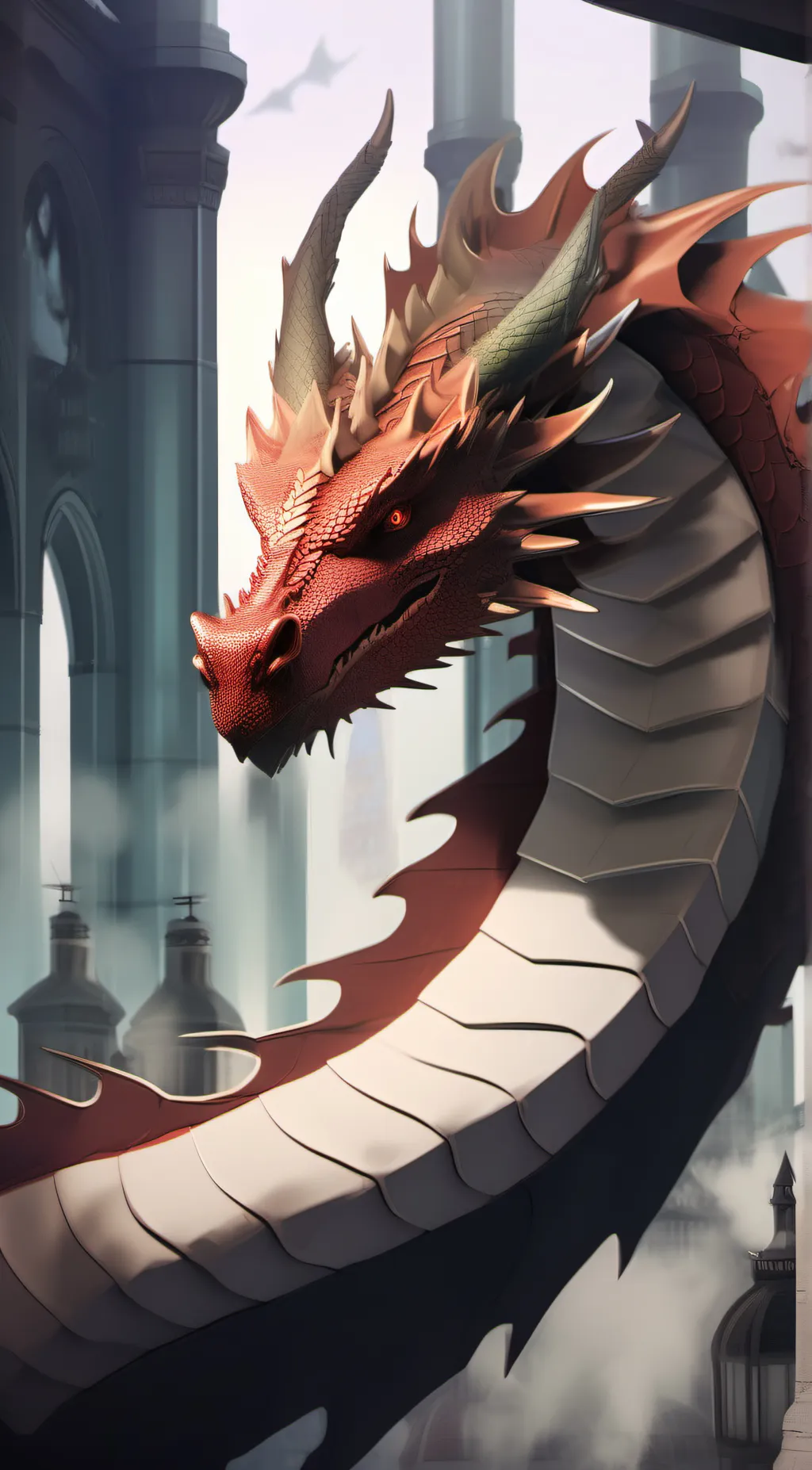 ai character: Ruby-storm background