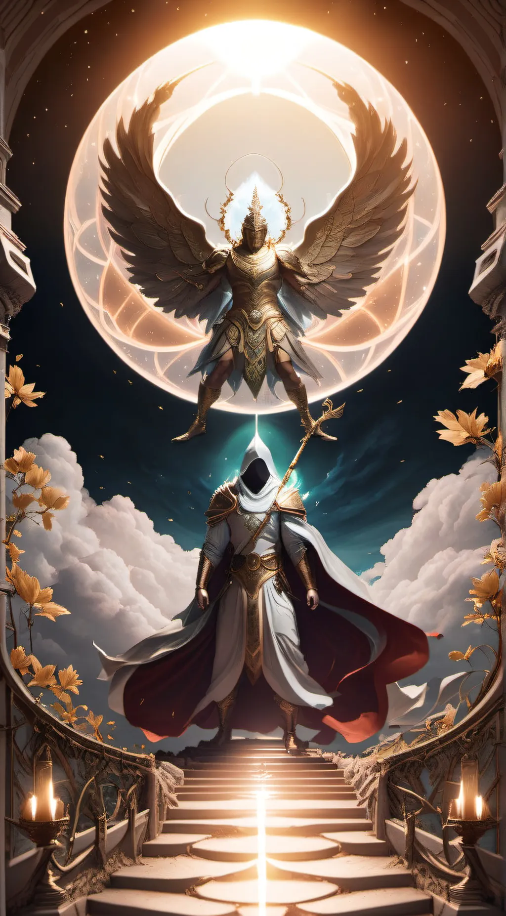 ai character: The "One" background