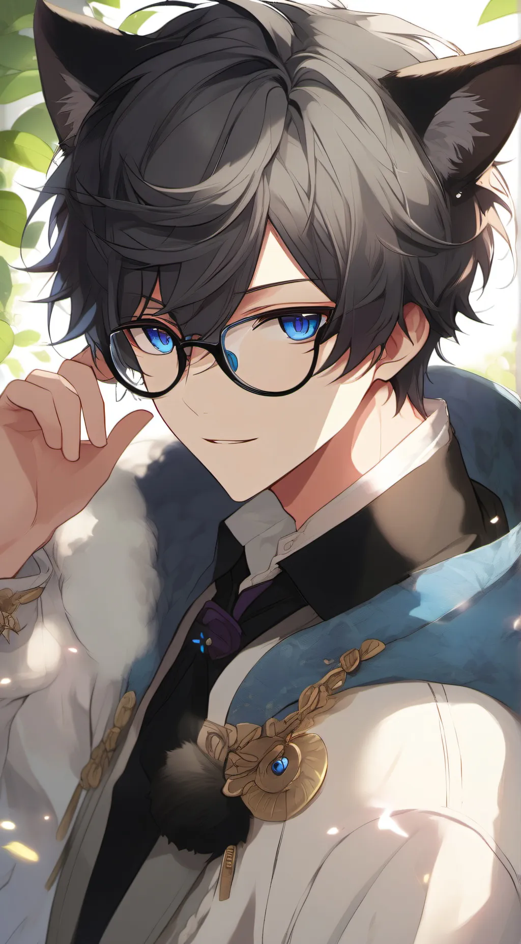 ai character: Leo background