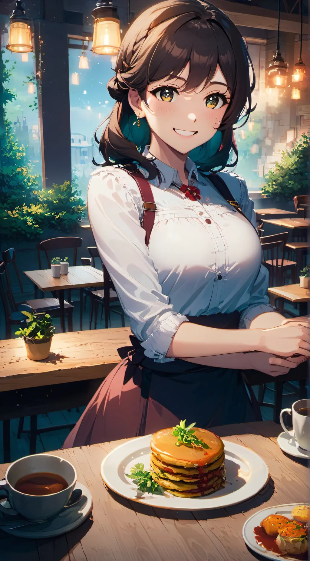 ai character: Sophia background