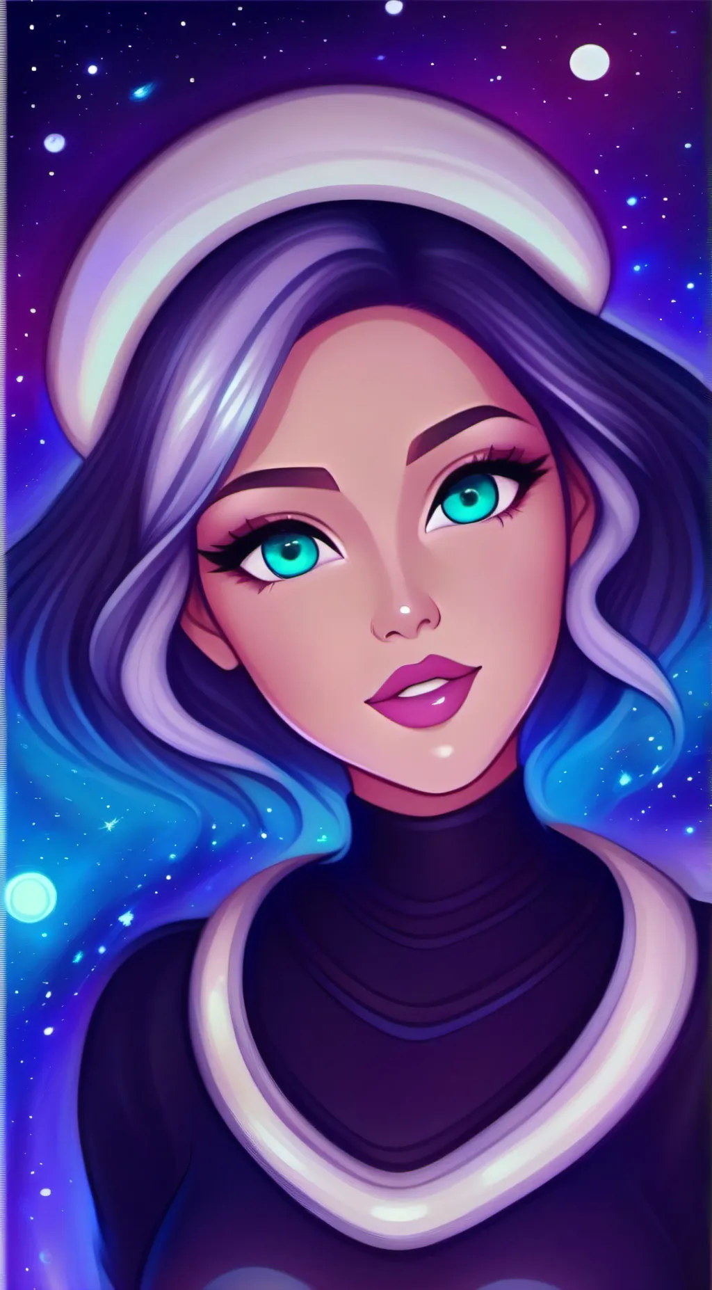 ai character: Ashley background