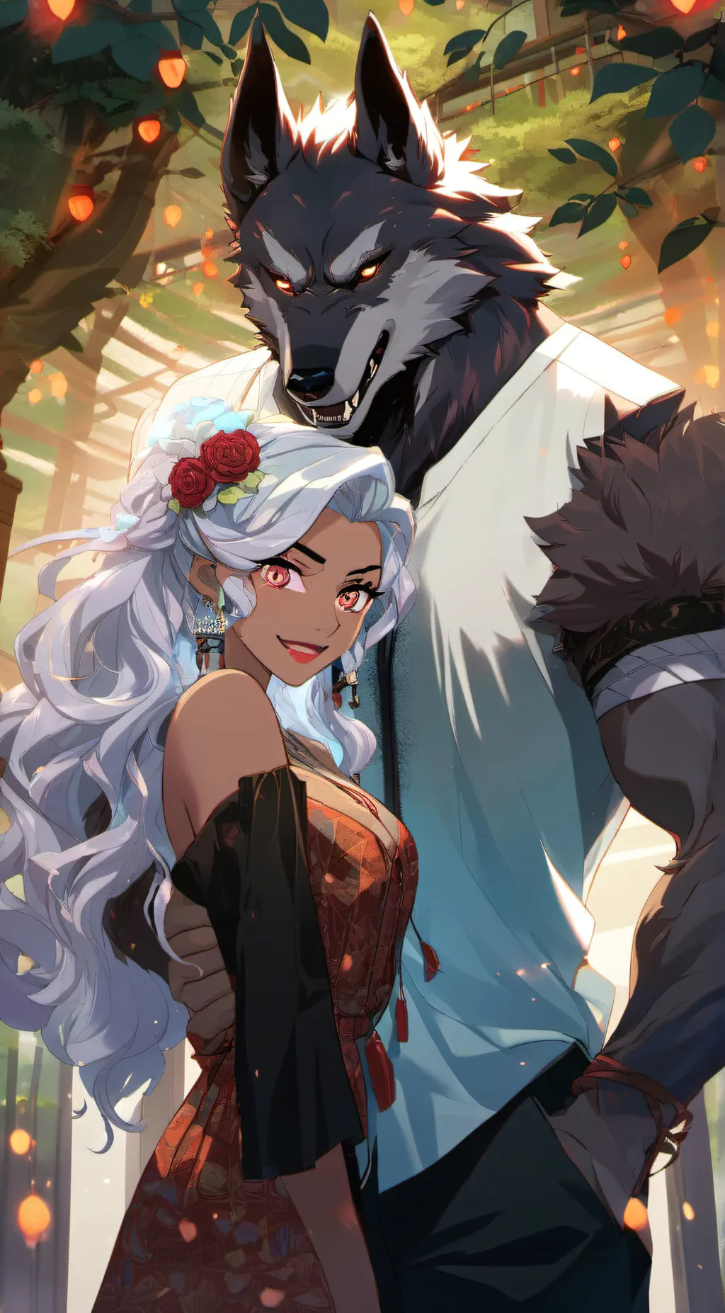 ai character: Cai'Lee  background