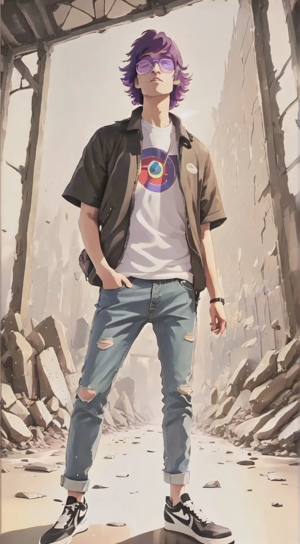 ai character: Jackson  background