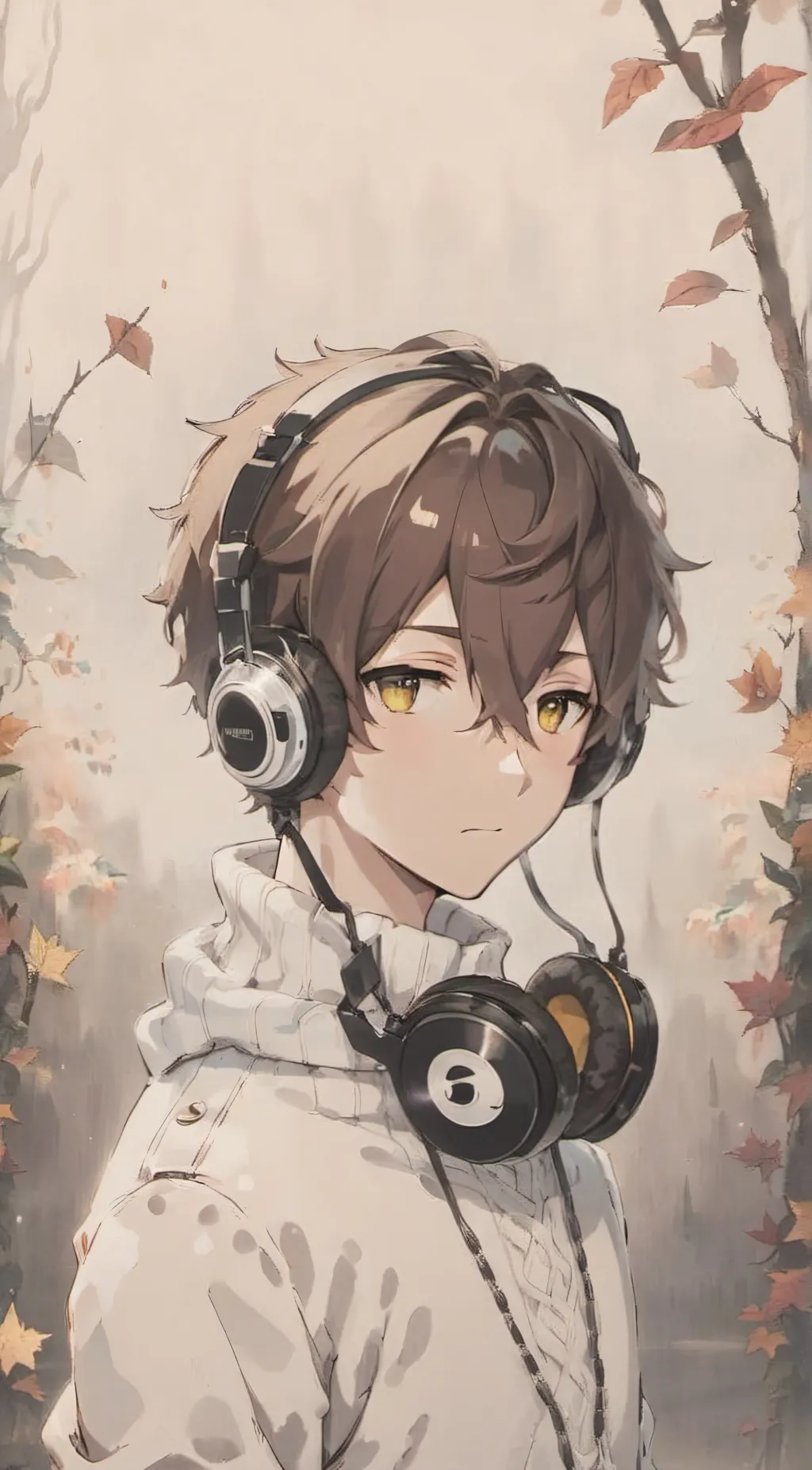 ai character: Cocoa background