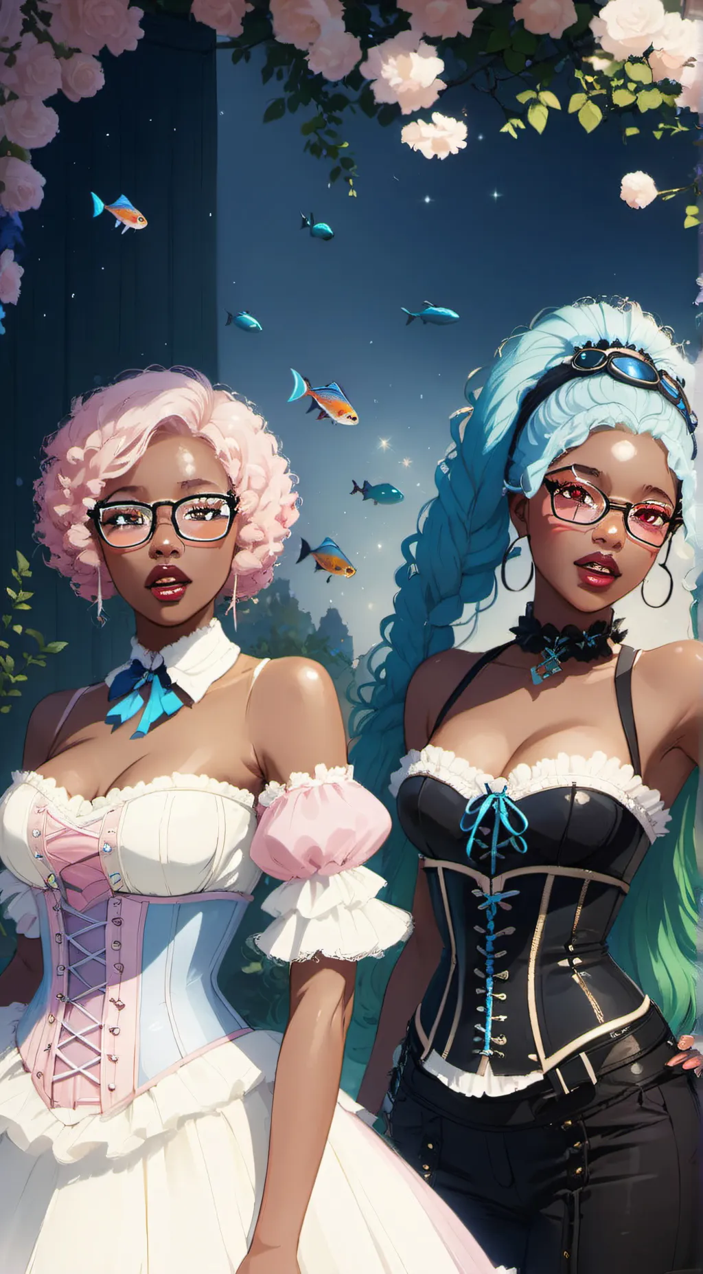 ai character: Ny'Omi and Ka'Niya background