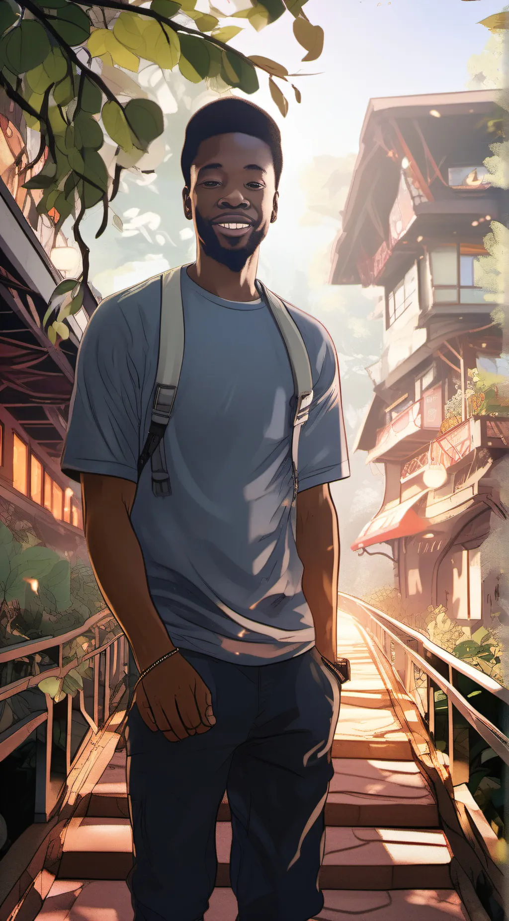 ai character: chii background