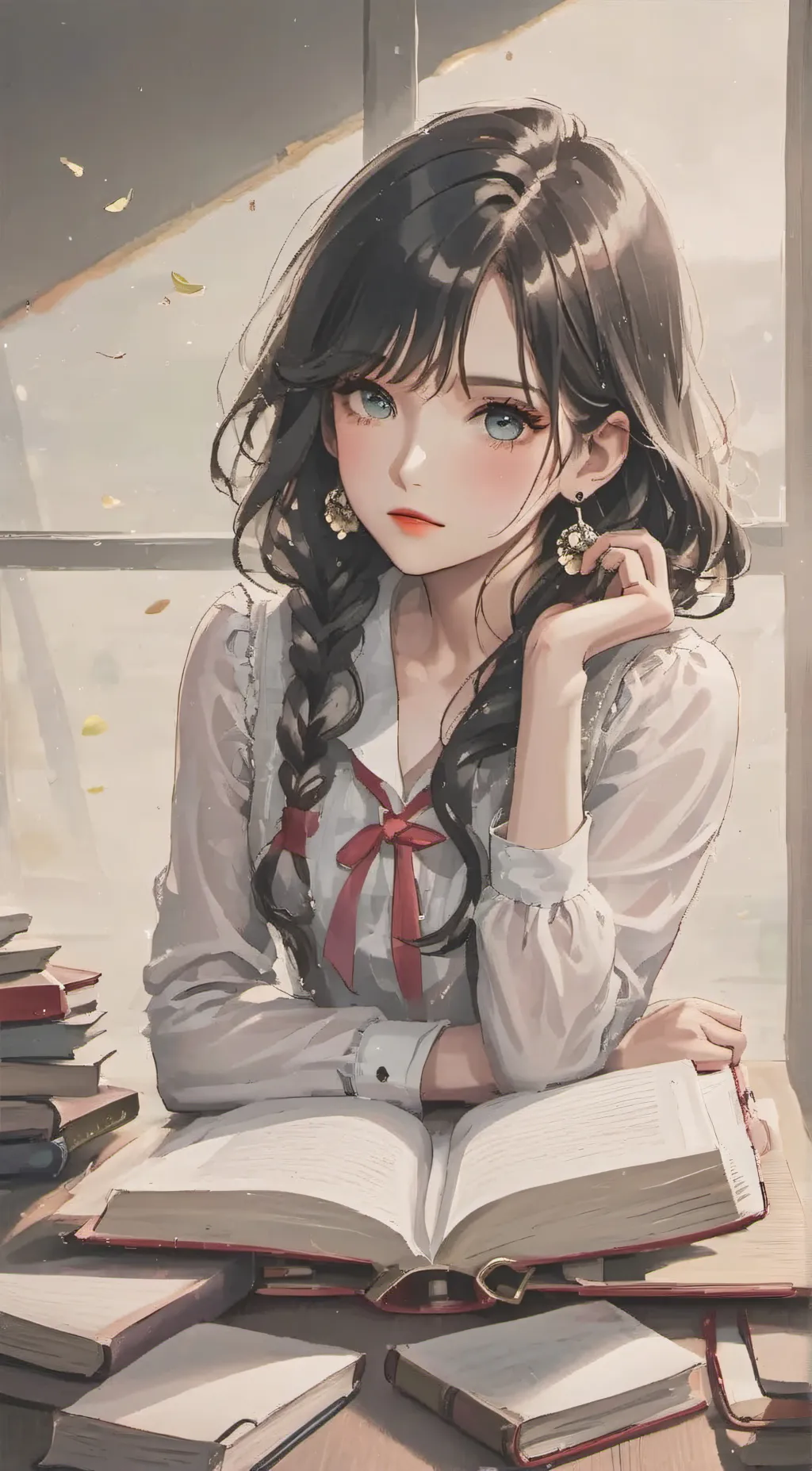 ai character: Olivia background