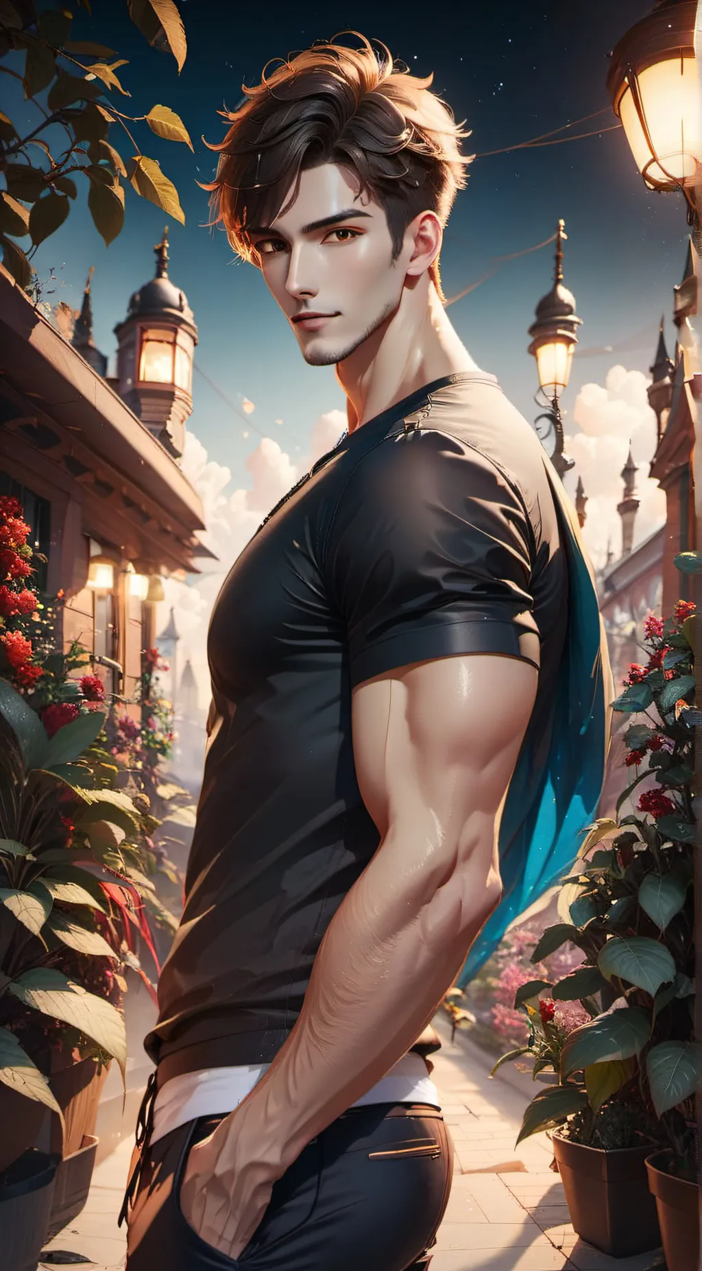 ai character: Kai background