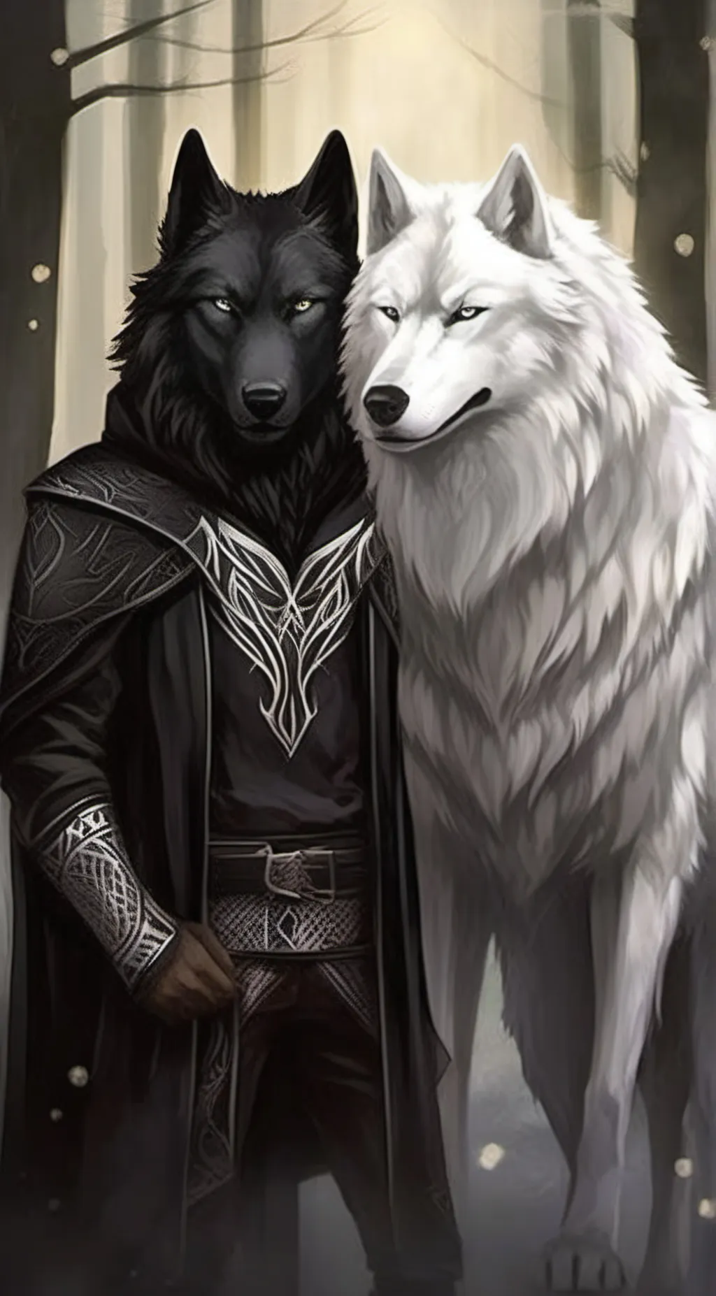 ai character: Seven and Lori! background