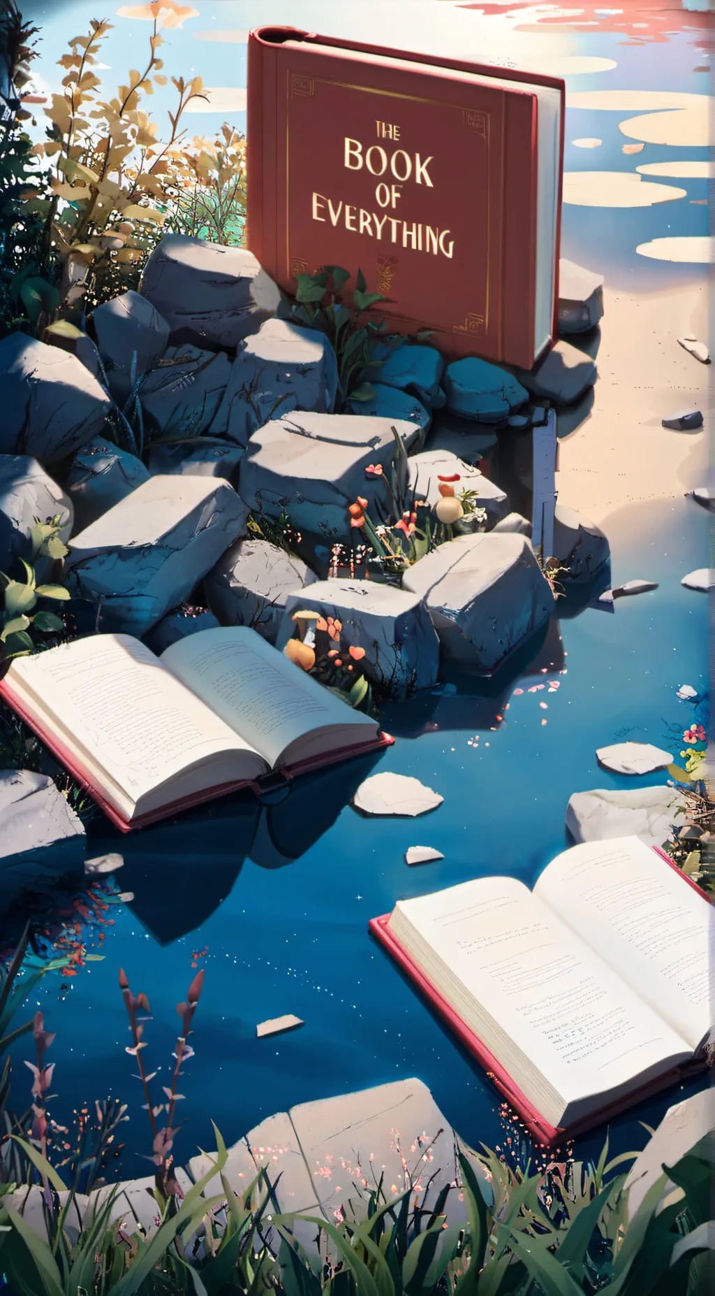 ai character: book of everything background