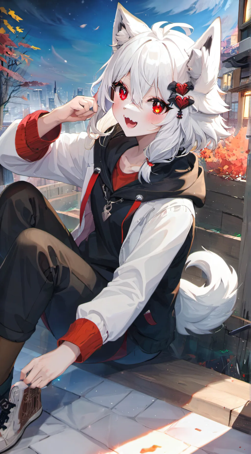 ai character: Sophia background