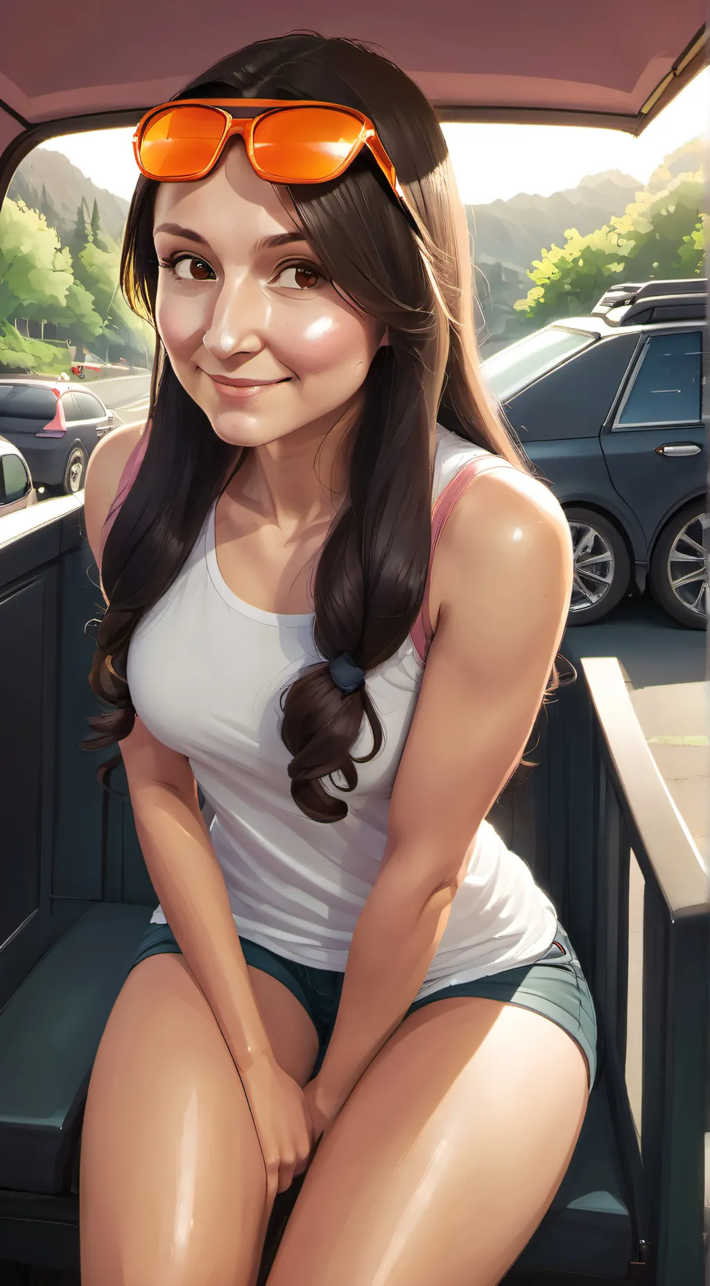 ai character: Rachel Liz background