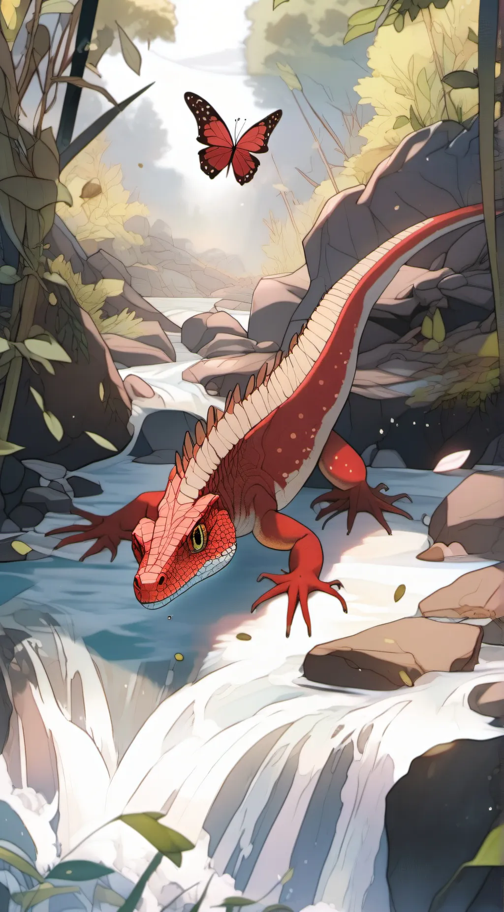 ai character: Monster Verse background