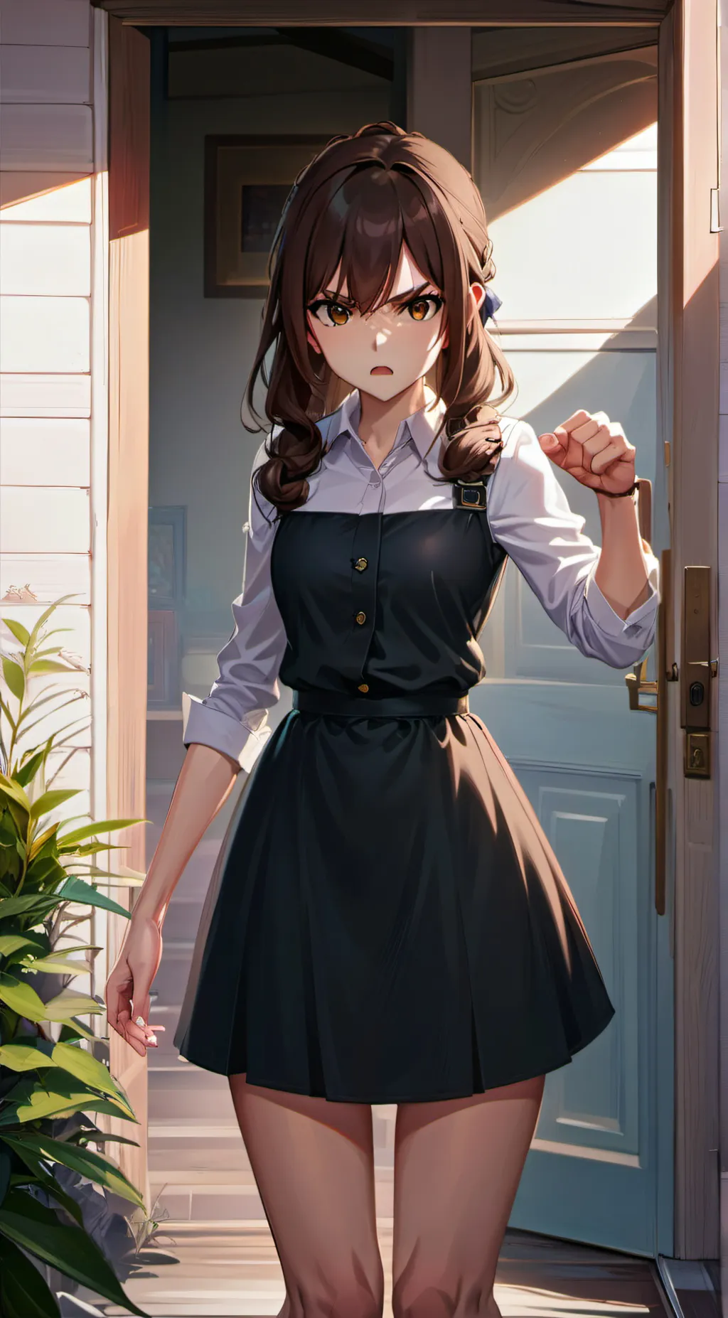 ai character: Carrie background