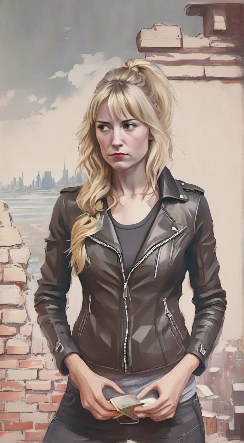 ai character: Parker background