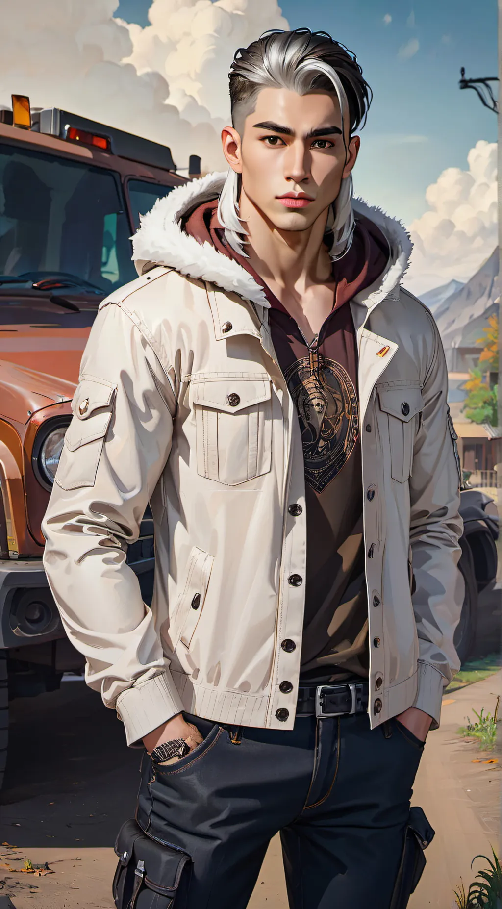 ai character: Ezra background