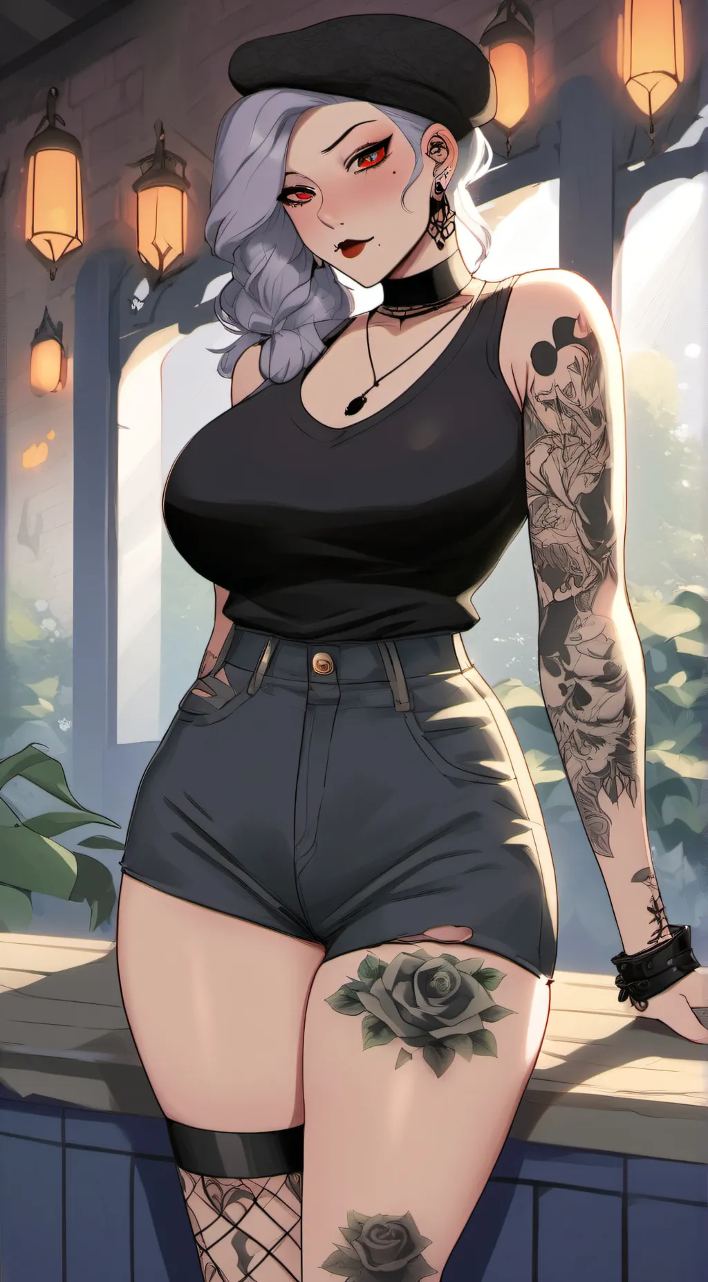 ai character: clreas background