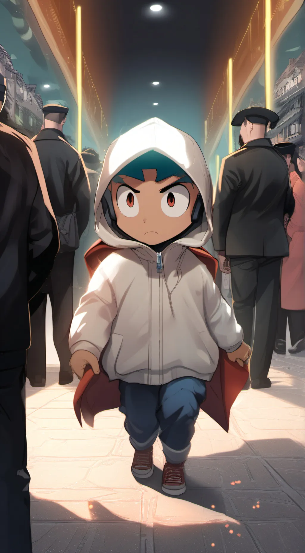 ai character: Spidey background