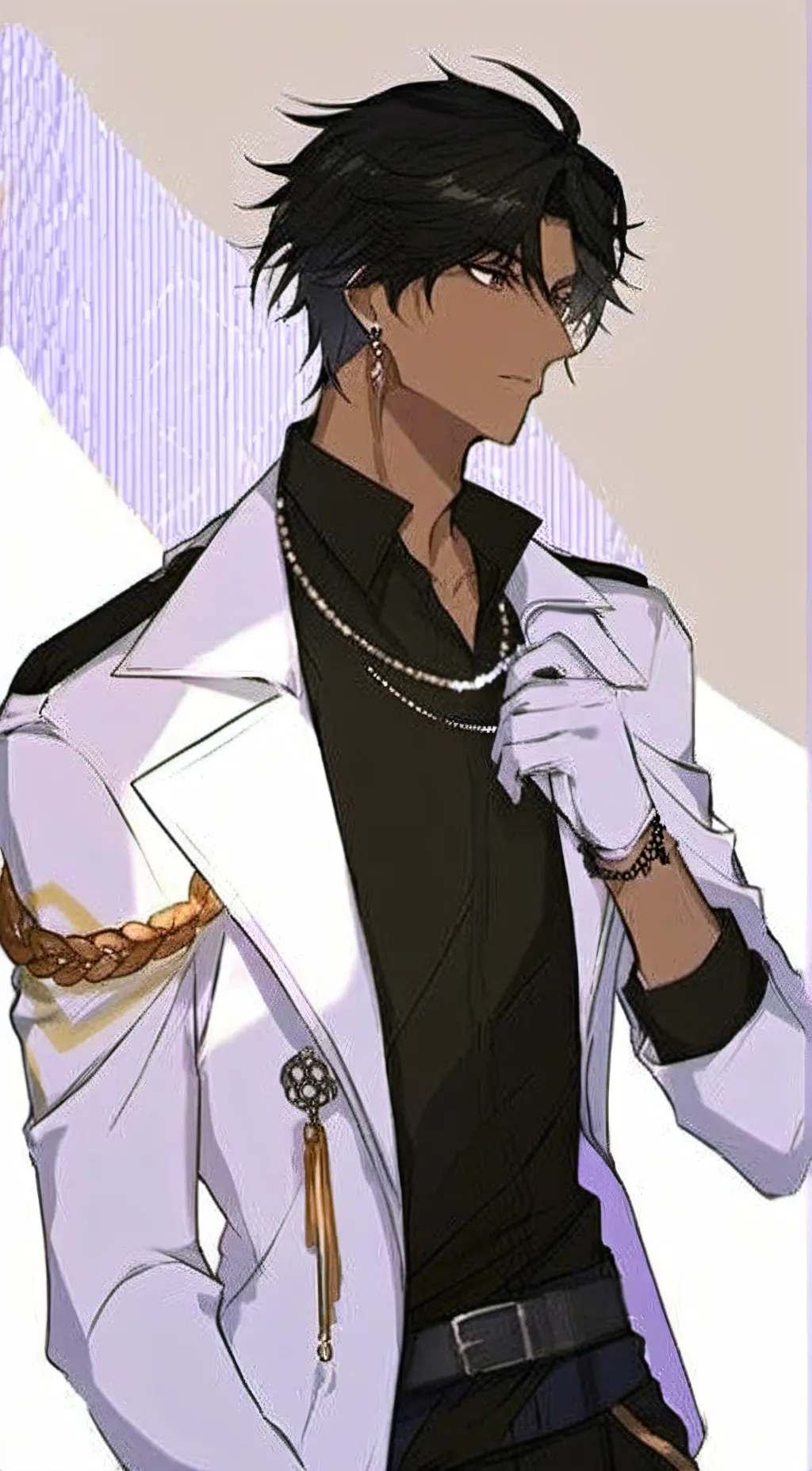 ai character: zen background