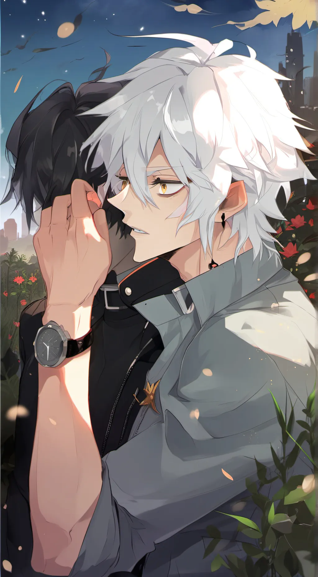 ai character: shigadabi background