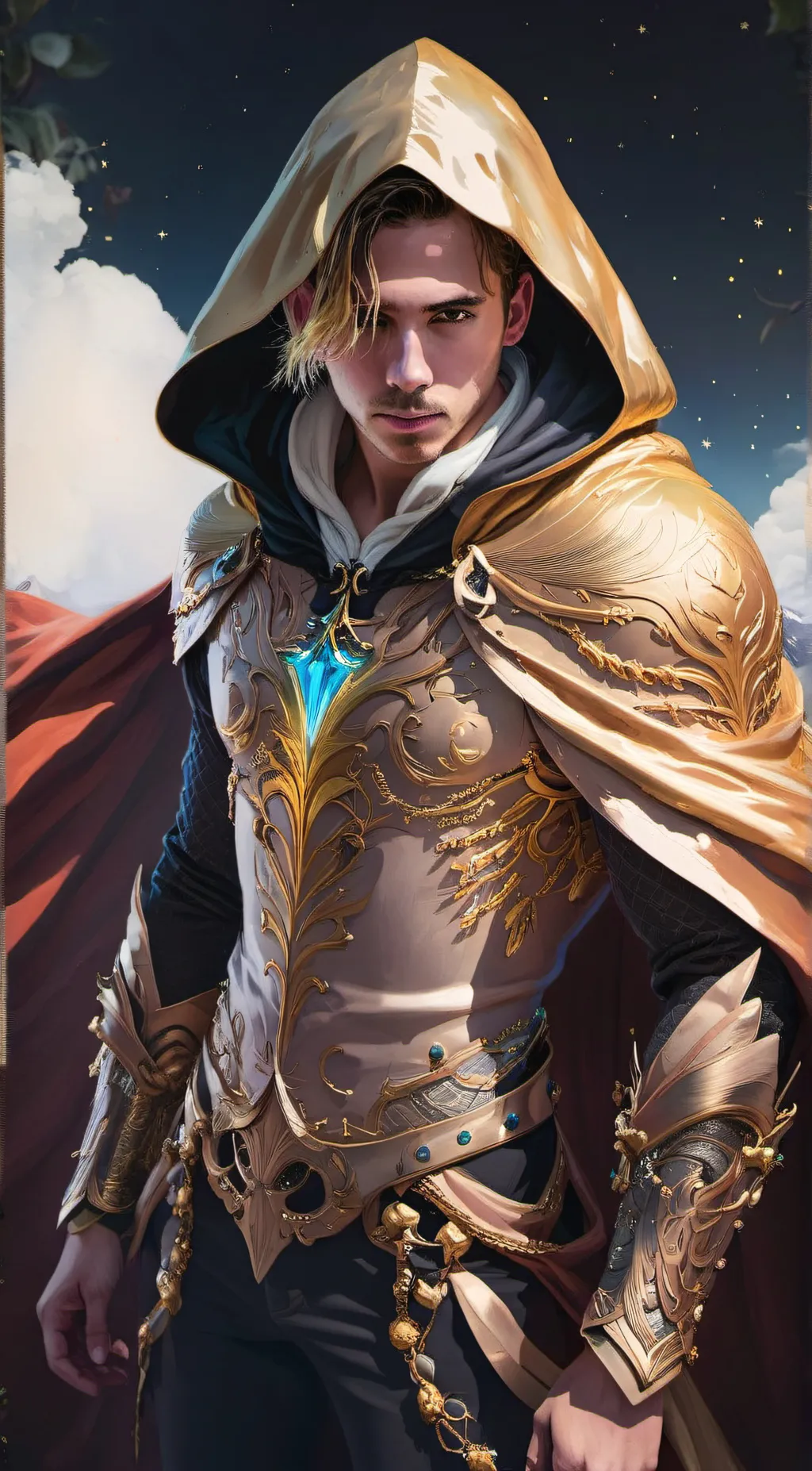 ai character: Aaron background