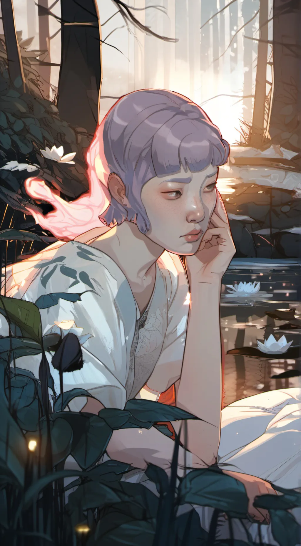 ai character: Marceline Tempus background