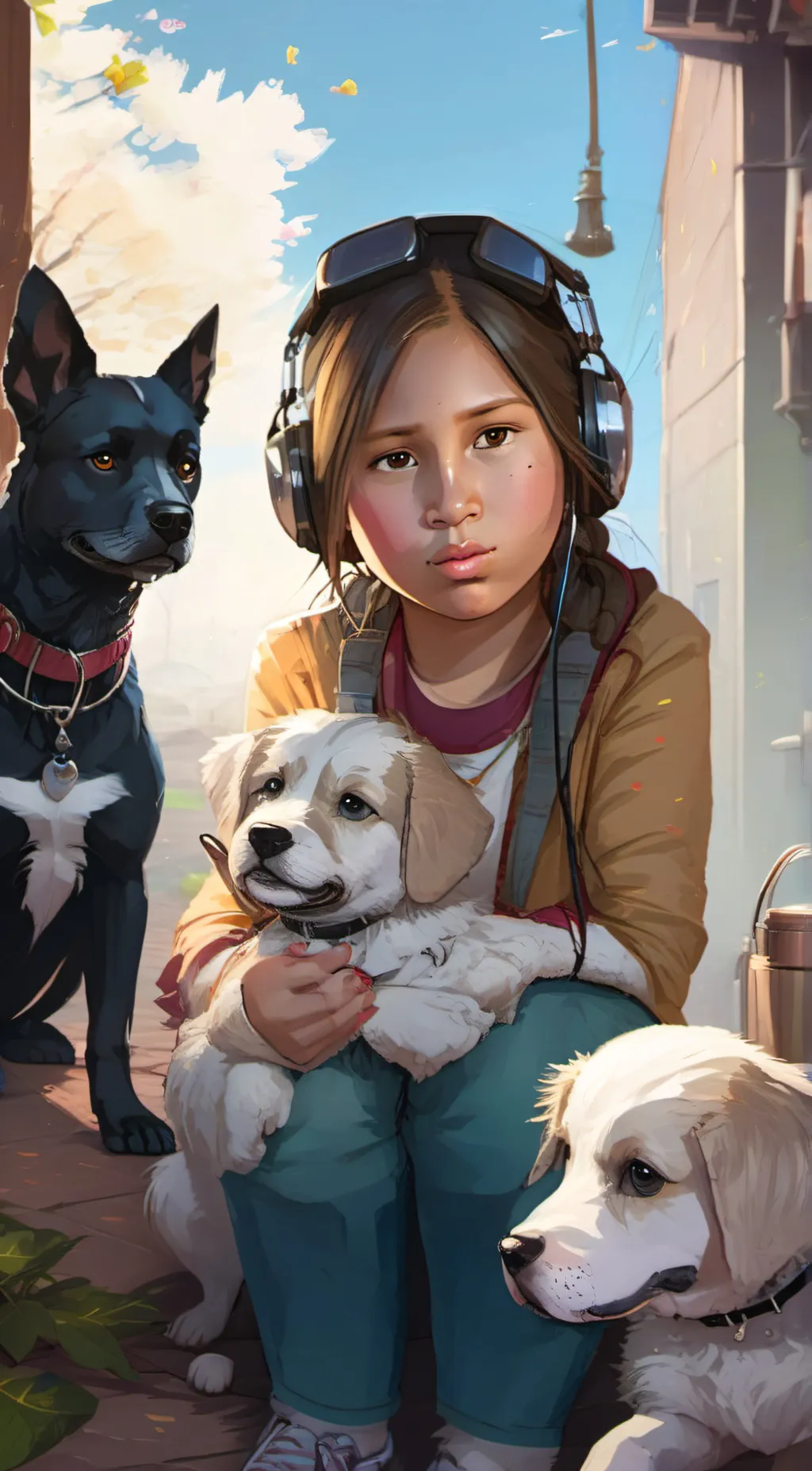 ai character: Natasha  background