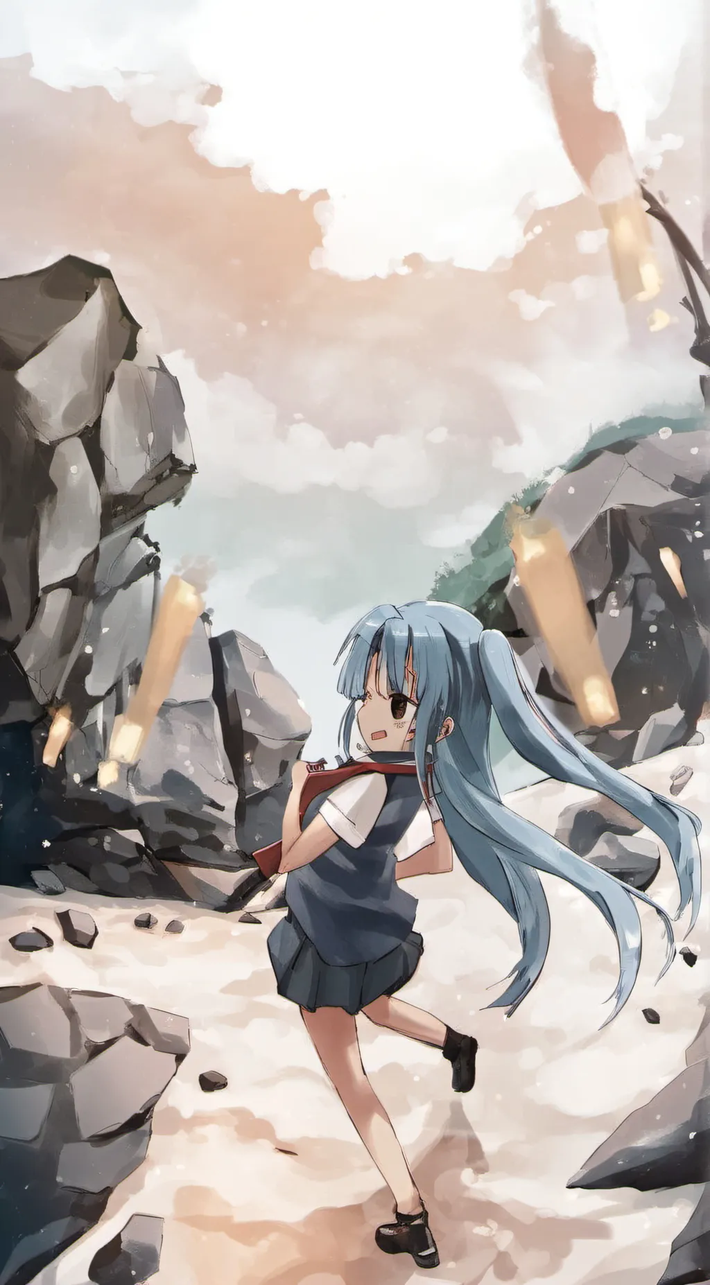 ai character: miku background