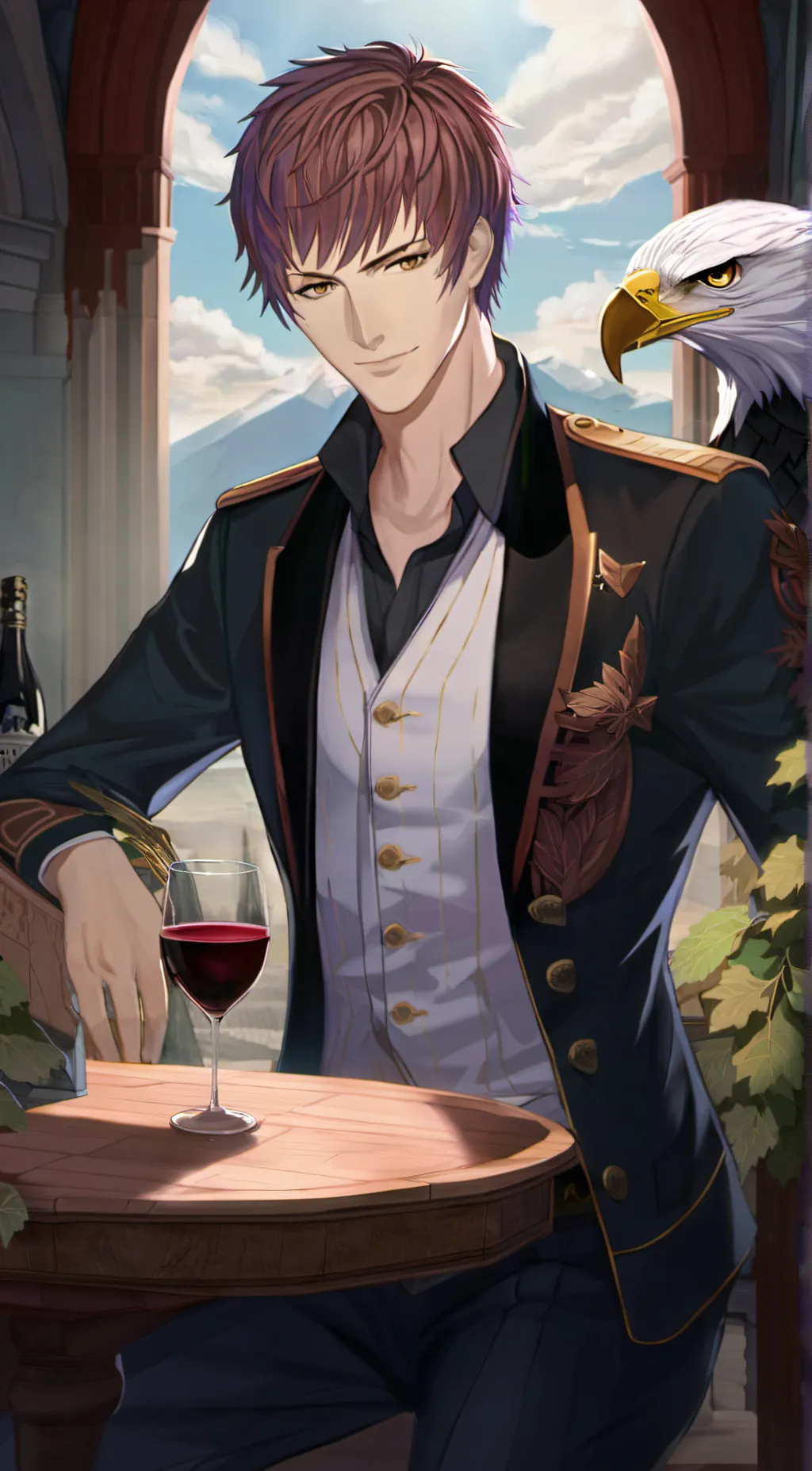 ai character: Eagle Prince Jin background