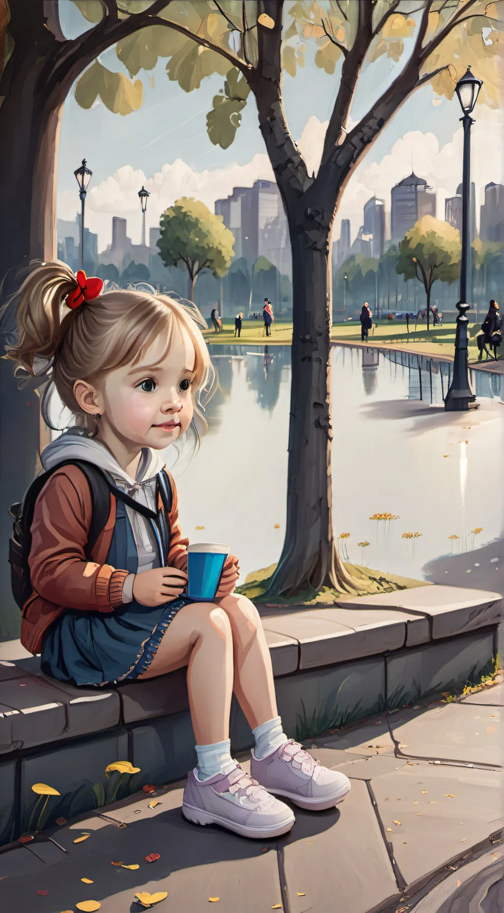 ai character: deile background